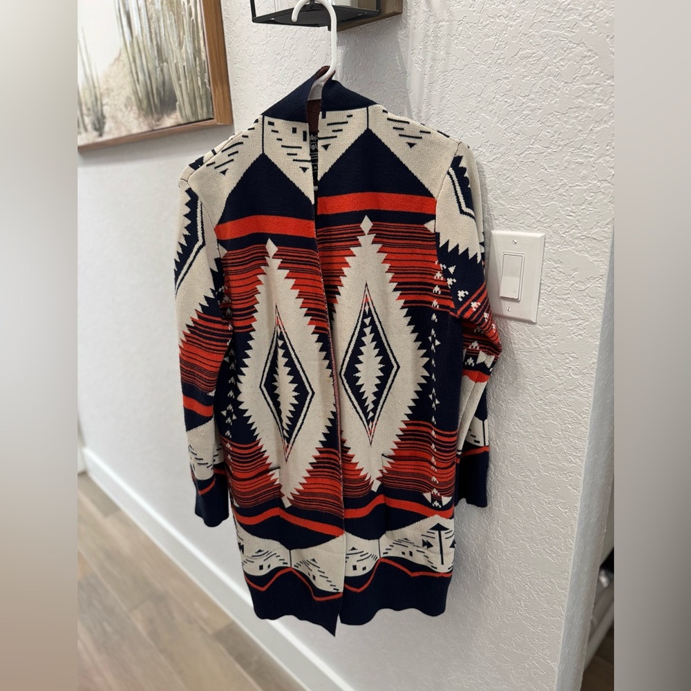 Southwest Print Cardigan